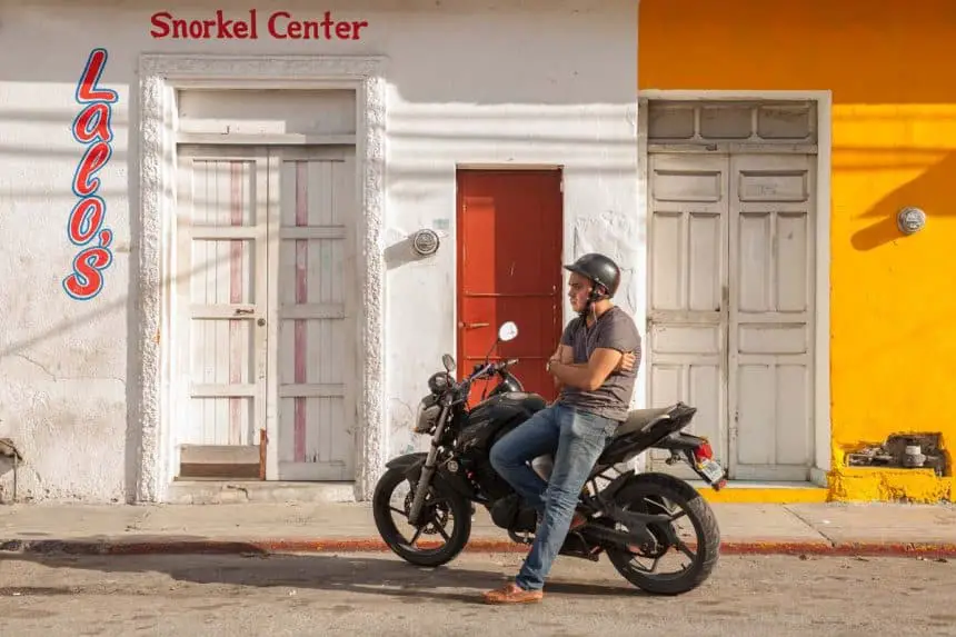 Cozumel, México - En las calles de San Miguel de Cozumel