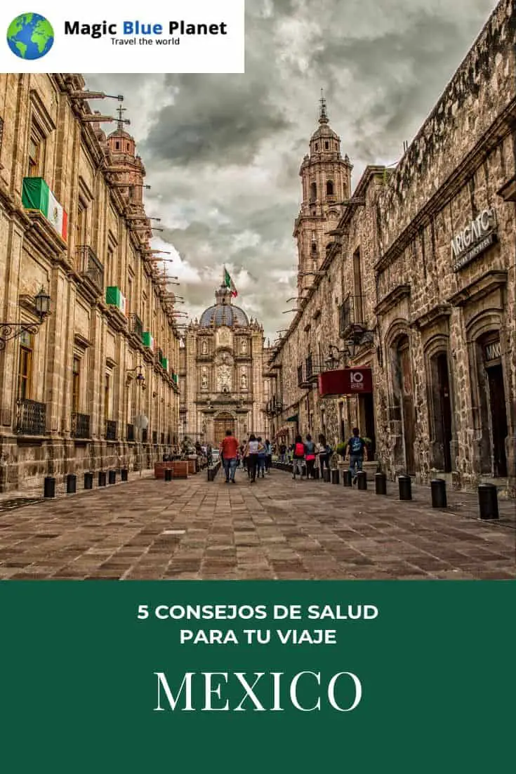 Consejos de salud para ti viaje a México - Pinterest 3 ES