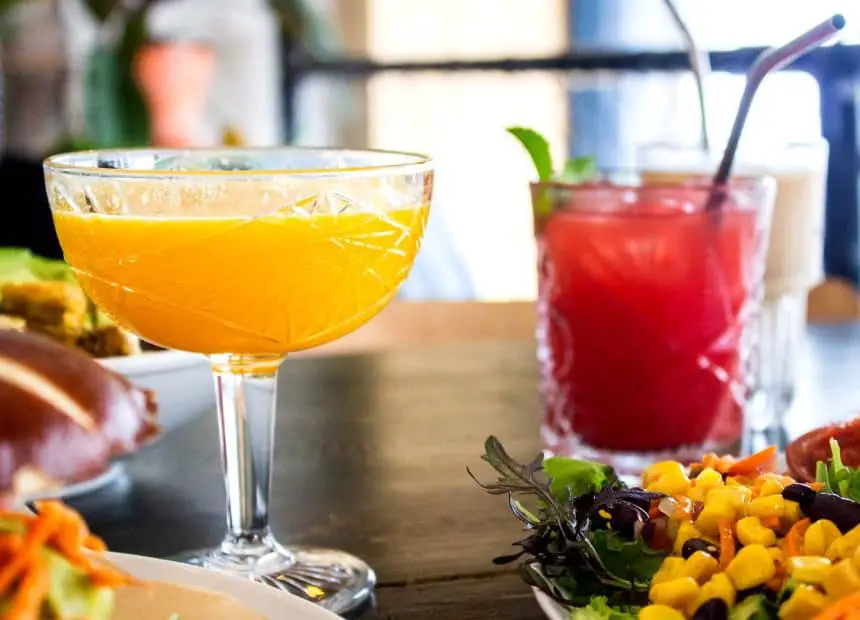 Mexican drinks - Fresh fruit juices, called Agua Frezca