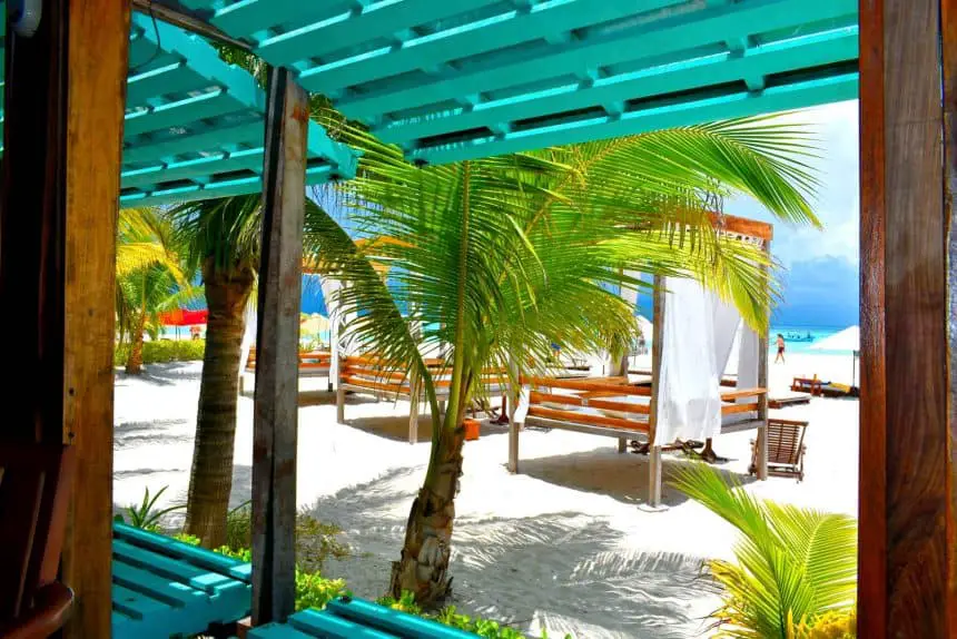 Isla Mujeres México - Hotel en la playa