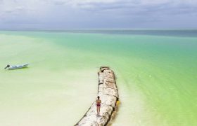 The best travel time for island Holbox, Mexico