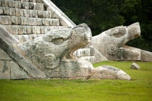 La zona arqueológica de Chichén Itzá, México