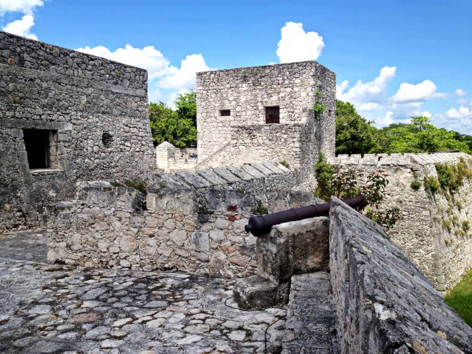 Fort San Felipe at the lagoon of Bacalar