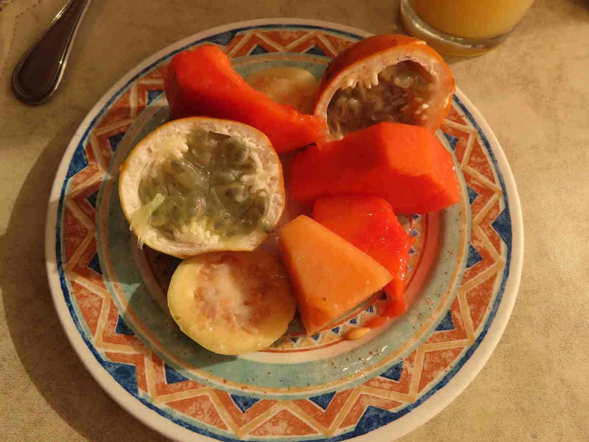 Frühstück im Allegro Playacar - Früchte