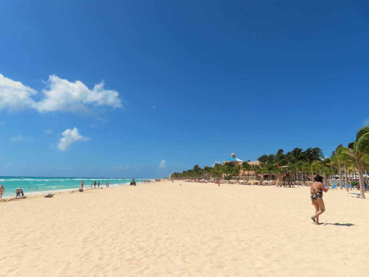 Playa del Hotel Allegro Playacar - Playa paradísiaca