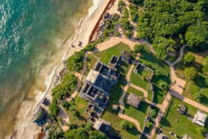 Mayan Ruins of Tulum on the Map