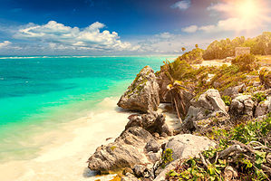 Mayan Ruins of Tulum - Sunrise