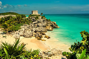 Mayan Ruins of Tulum - God of the Winds Temple