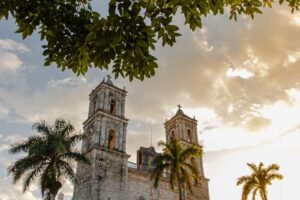 Cathedral in Valladolid, Yucatan